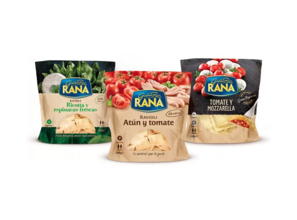 Giovanni Rana Ravioli Variety Pouches Advertisement