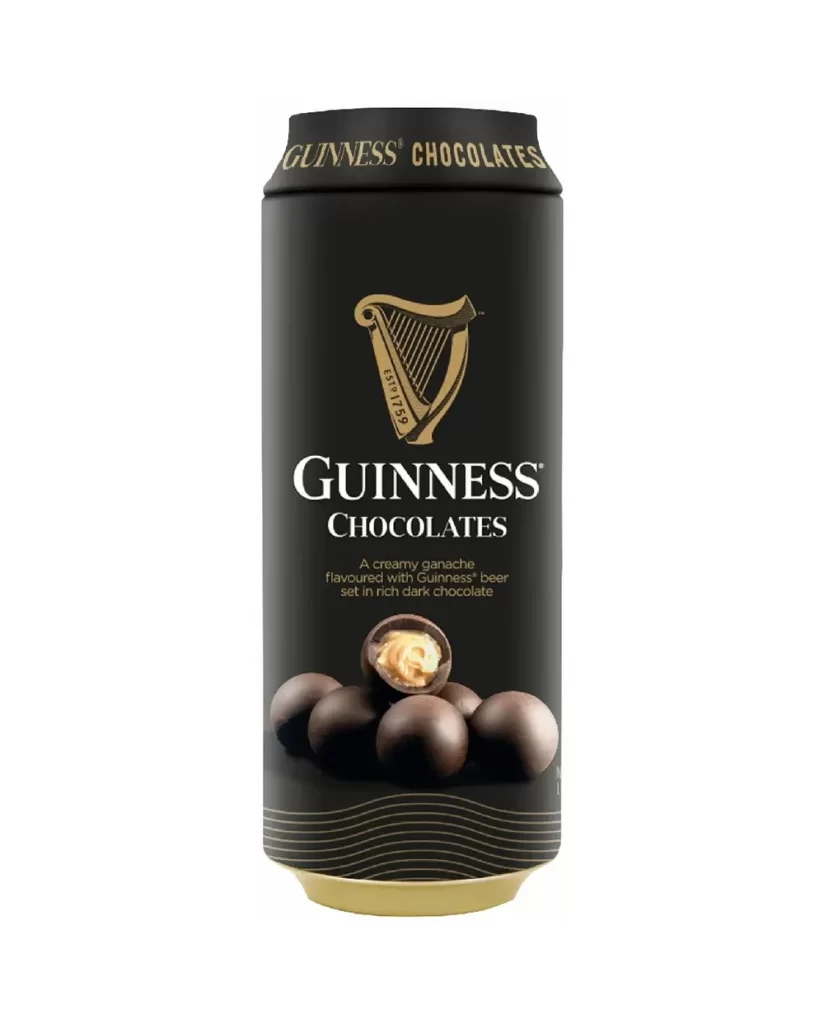 Guinness Chocolate Truffles Can Packaging