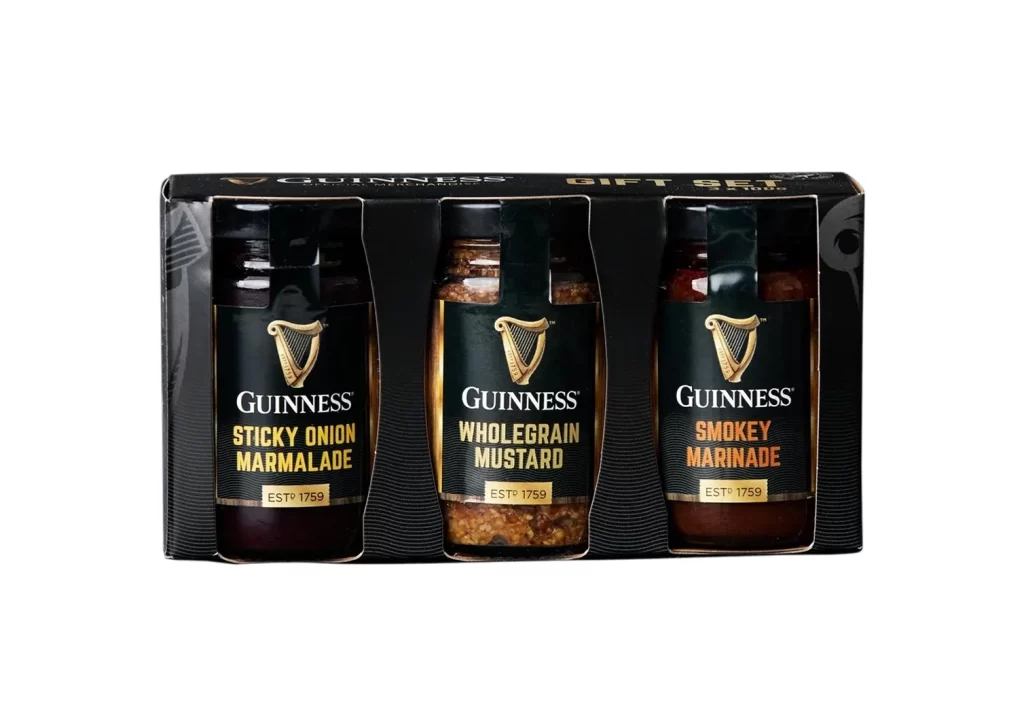 Guinness Condiments Gift Set Packaging