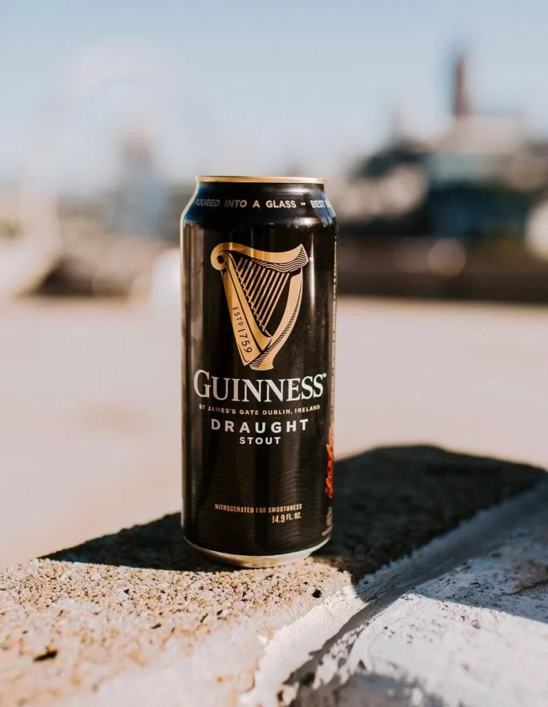 Guinness Draught Stout Can Outdoor