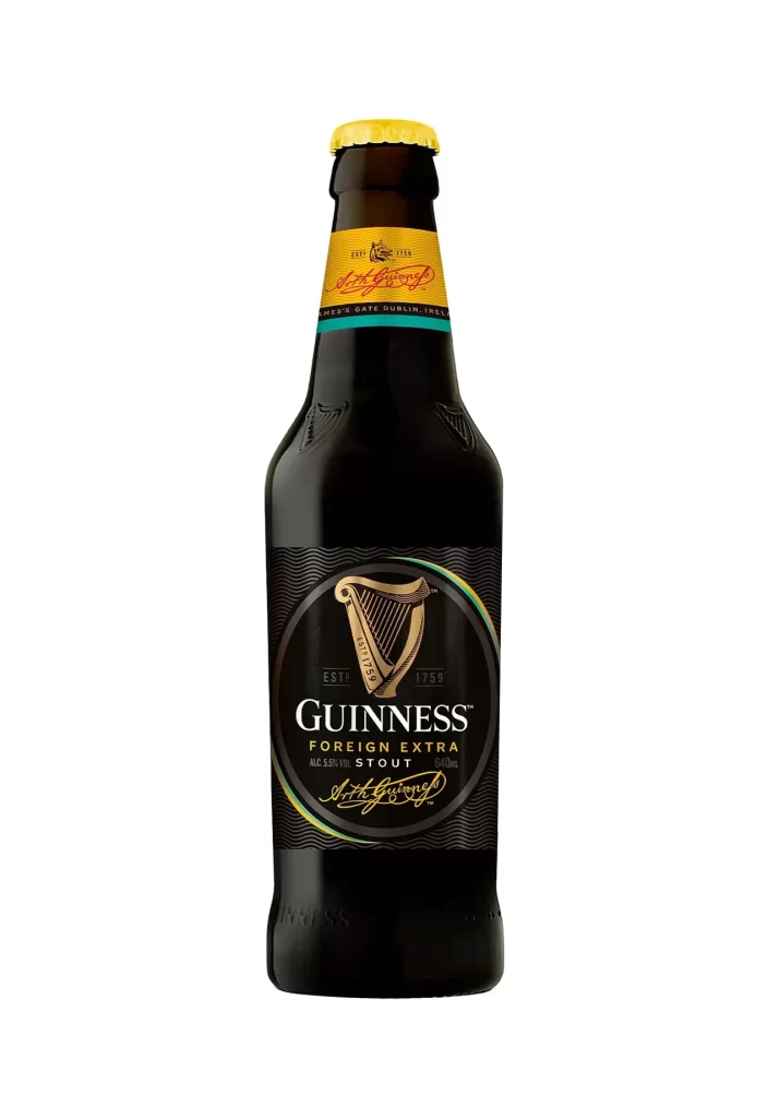 Guinness Foreign Extra Stout Bottle Packaging