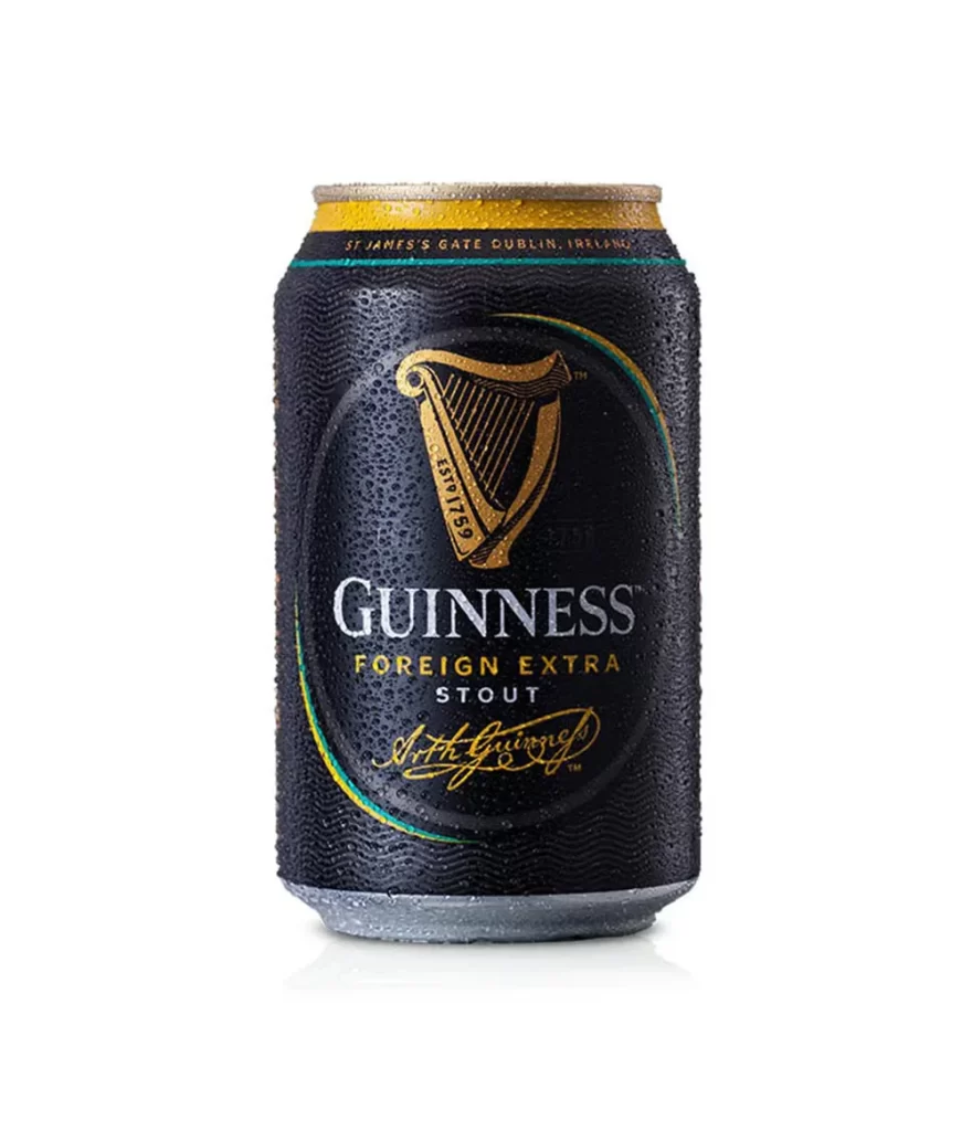 Guinness Foreign Extra Stout Can Packaging