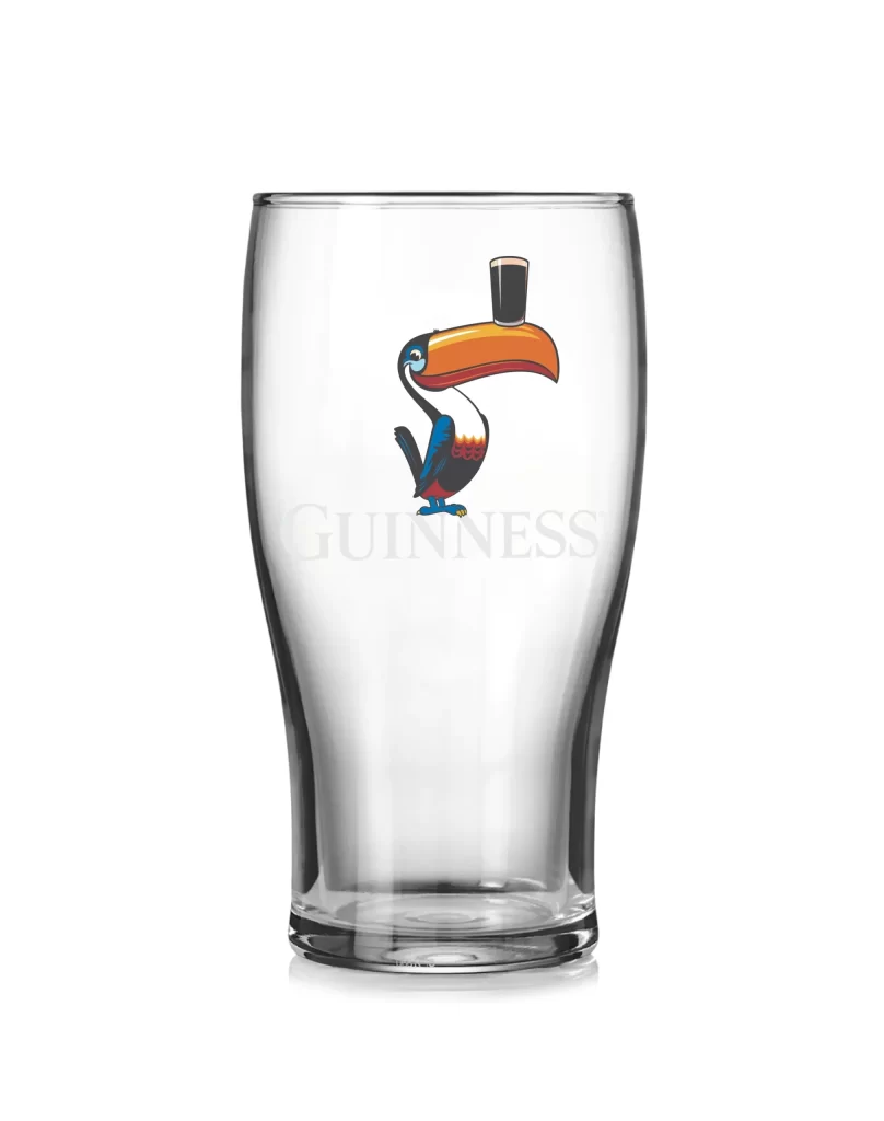 Guinness Toucan Pint Glass