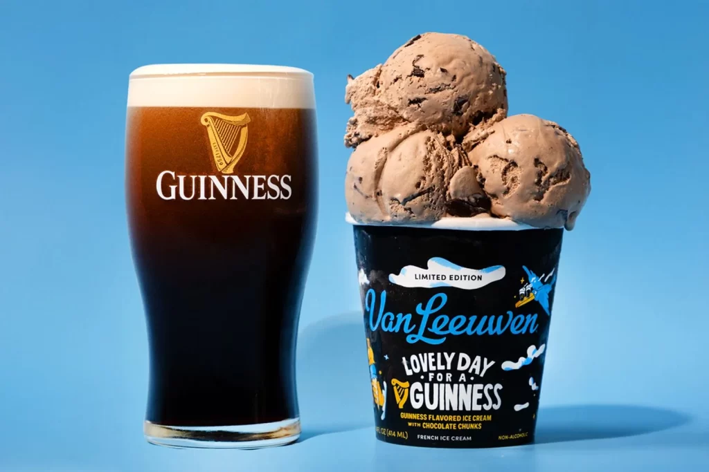 Guinness Van Leeuwen Ice Cream Collaboration Advertisement