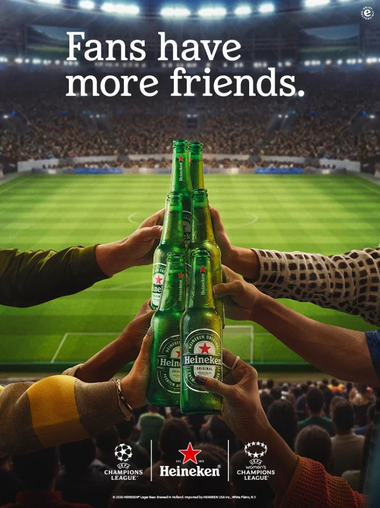 Heineken Champions League Fans Advertisement