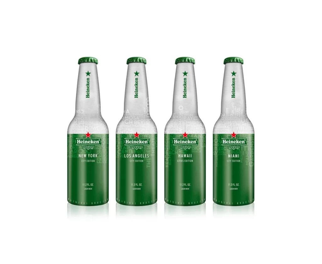 Heineken City Edition Bottles