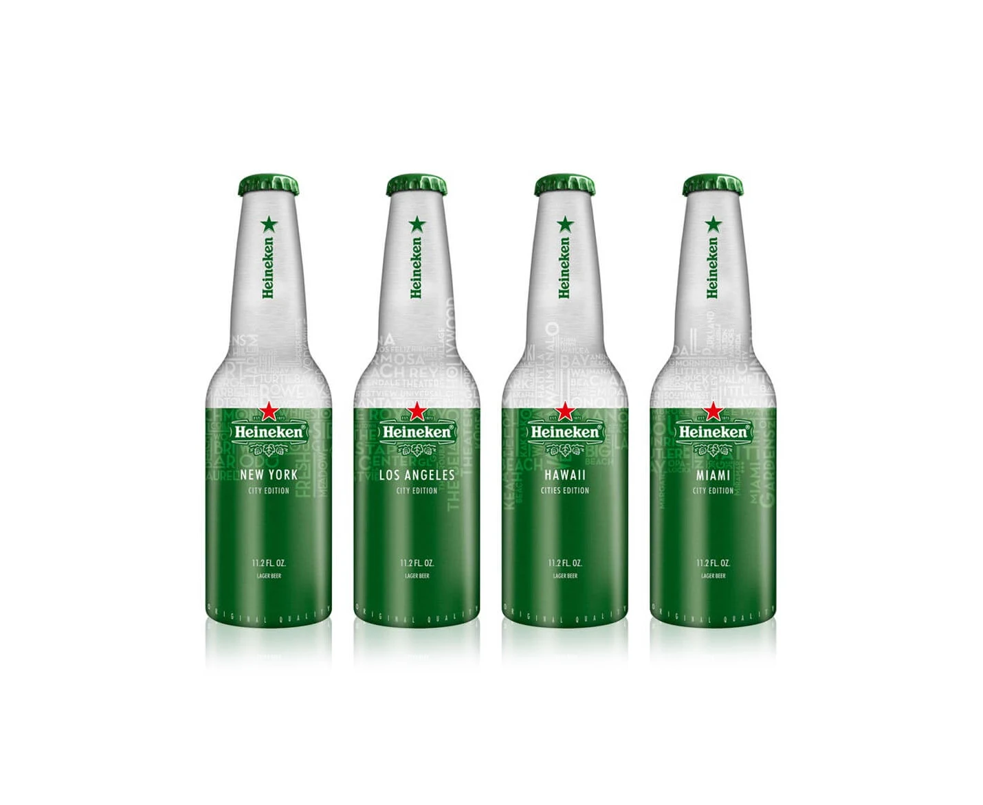 Heineken City Edition Bottles