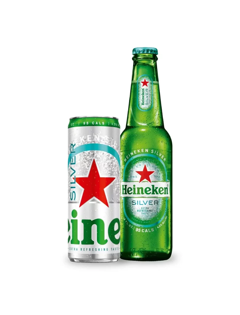 Heineken Silver Bottle And Can Packaging