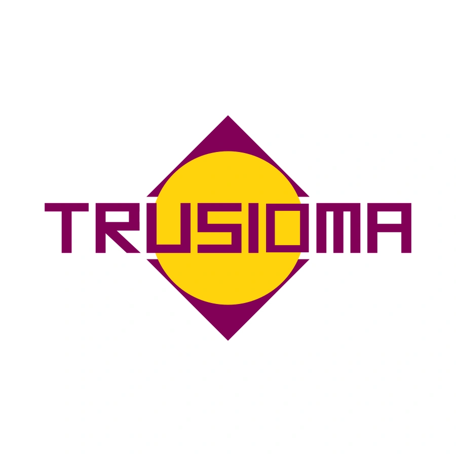 Trusioma Plastmaschinenwerk Schwerin VEB Vector Logo
