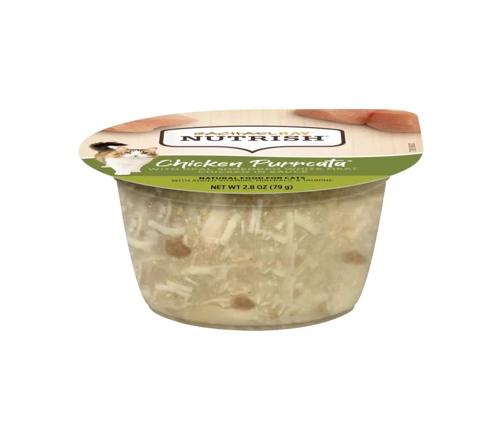 Rachael Ray Nutrish Chicken Purrcata Cat Food Cup Packaging