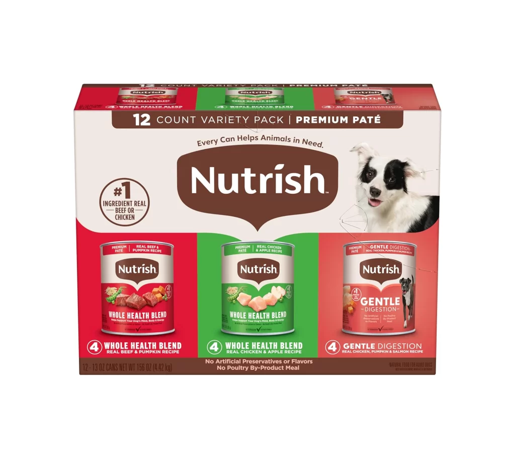 Rachael Ray Nutrish Whole Health Blend Variety Pack Advertisement