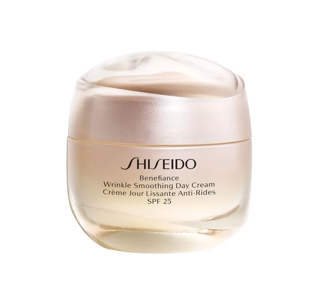 Shiseido Benefiance Wrinkle Smoothing Day Cream Jar Packaging