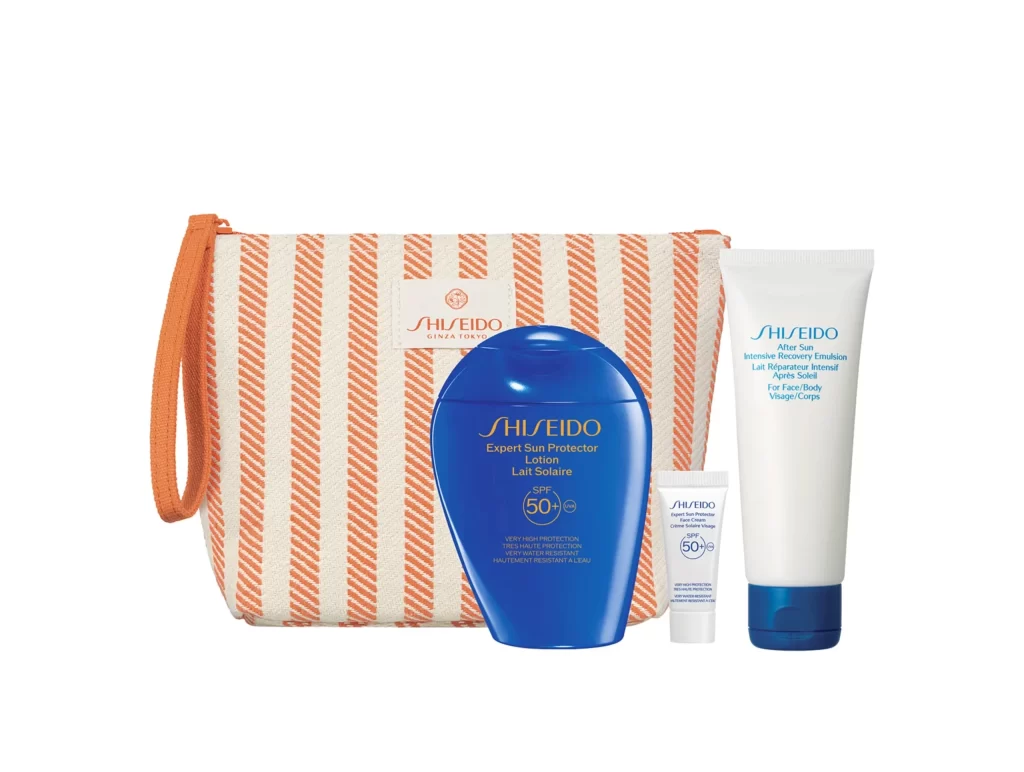 Shiseido Expert Sun Protector Skincare Set Packaging