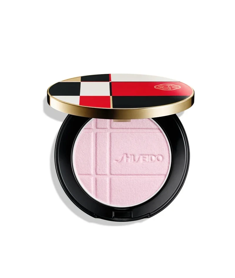Shiseido Geometric Lid Compact Packaging