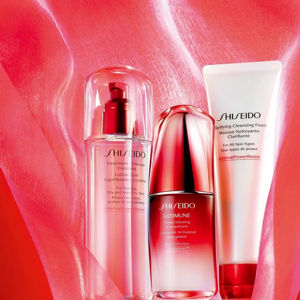 Shiseido InternalPowerResist Skincare Set Advertisement