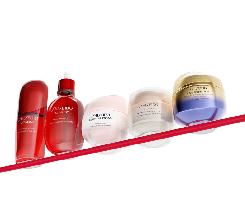 Shiseido Skincare Set Packaging