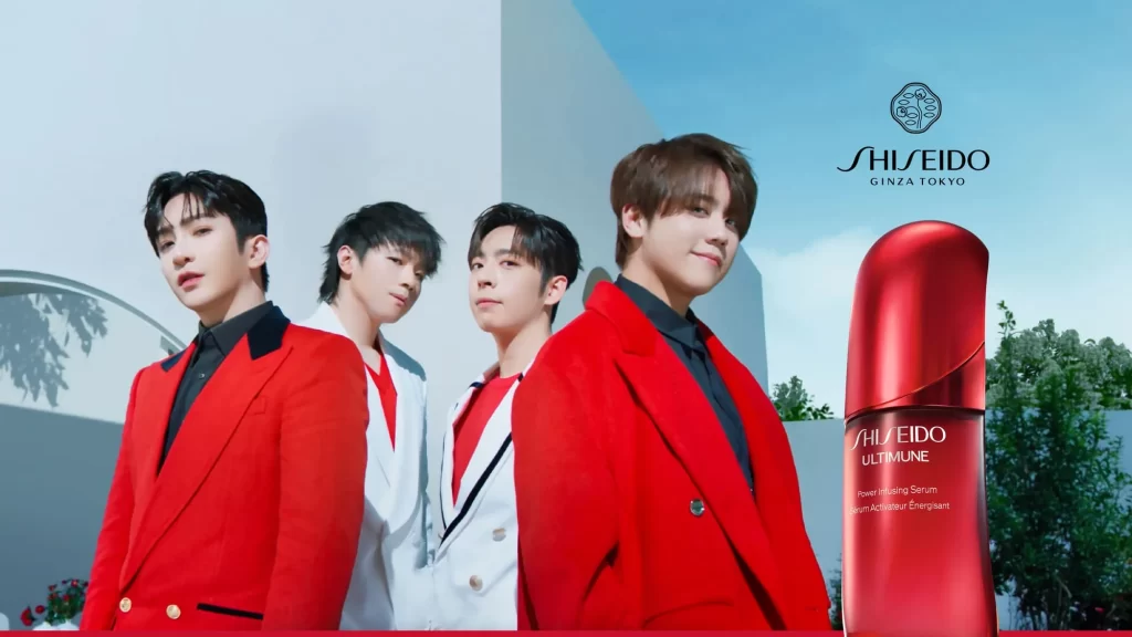 Shiseido Ultimune Male Models Advertisement