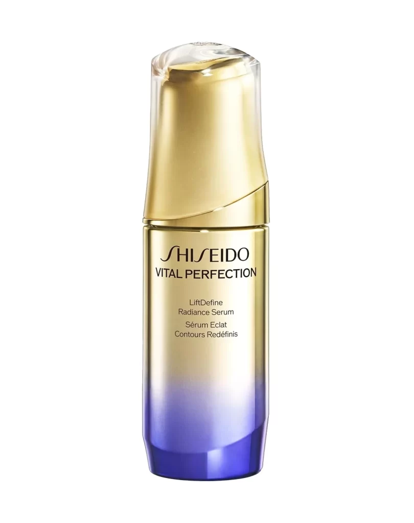 Shiseido Vital Perfection LiftDefine Radiance Serum Bottle Packaging
