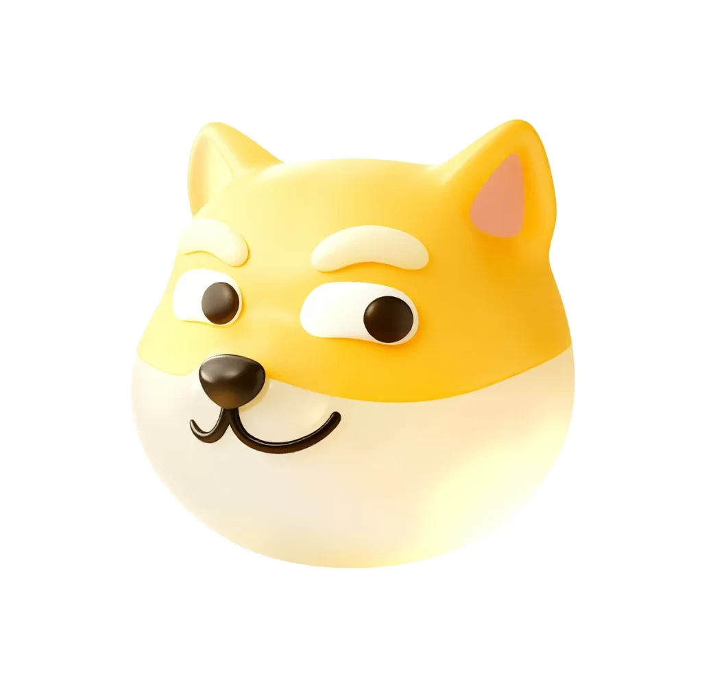 3D Dog Face Emoji
