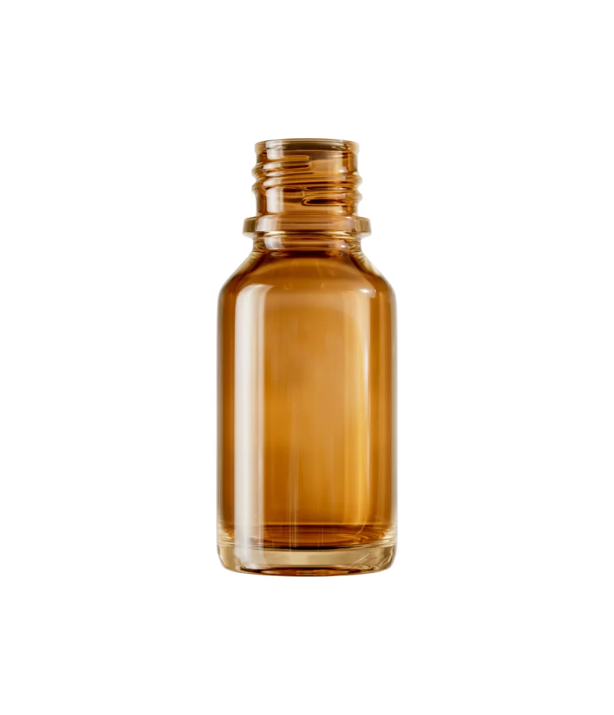Amber Glass Diffuser Bottle Mockup