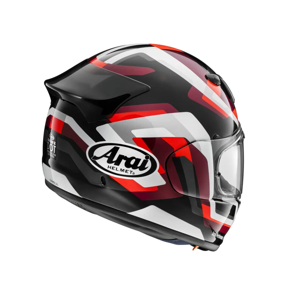 Arai Contour X Snake Red Alternate View