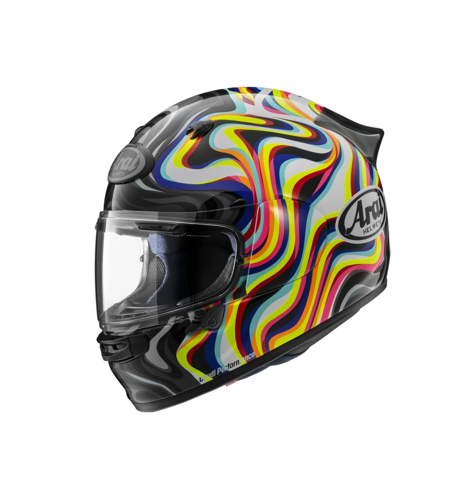 Arai Contour X Swirl White Helmet