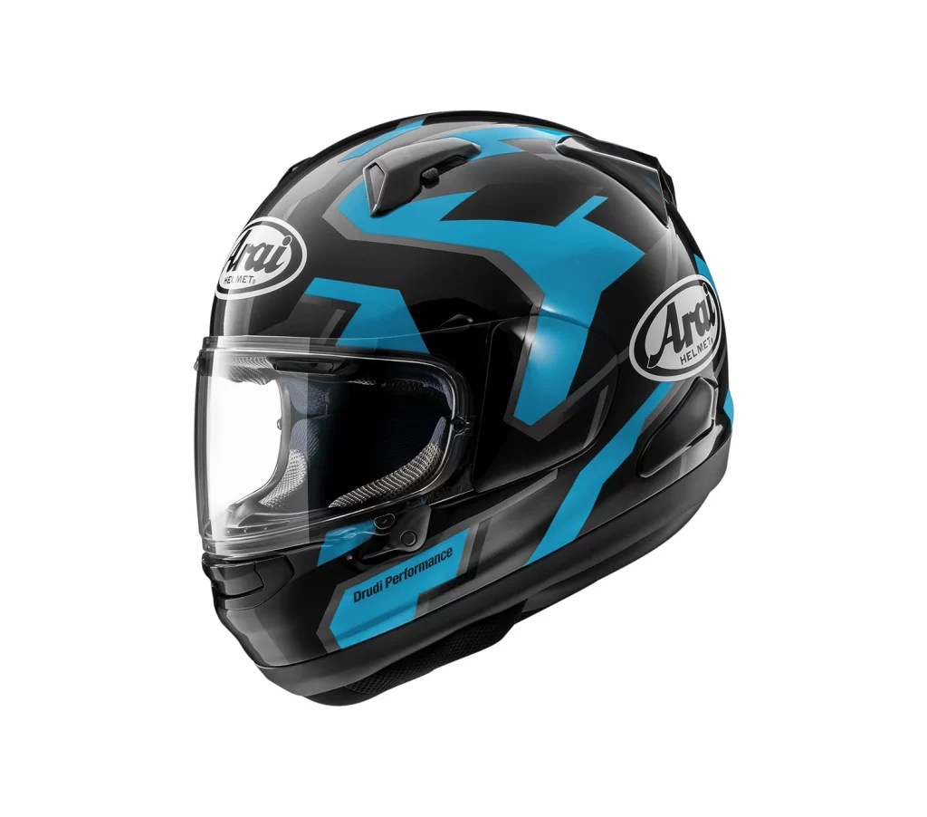 Arai Signet X Robotic Blue Helmet