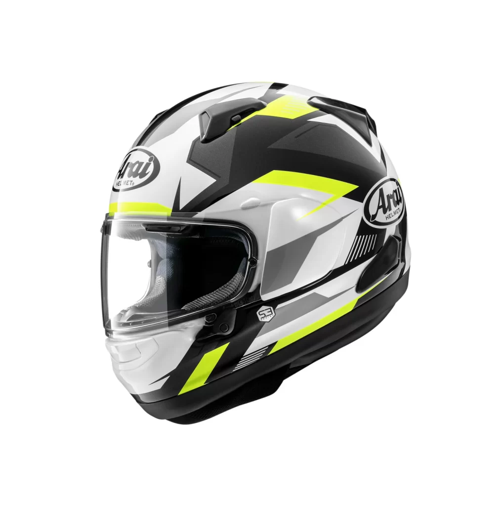 Arai Signet X Supra Yellow Helmet