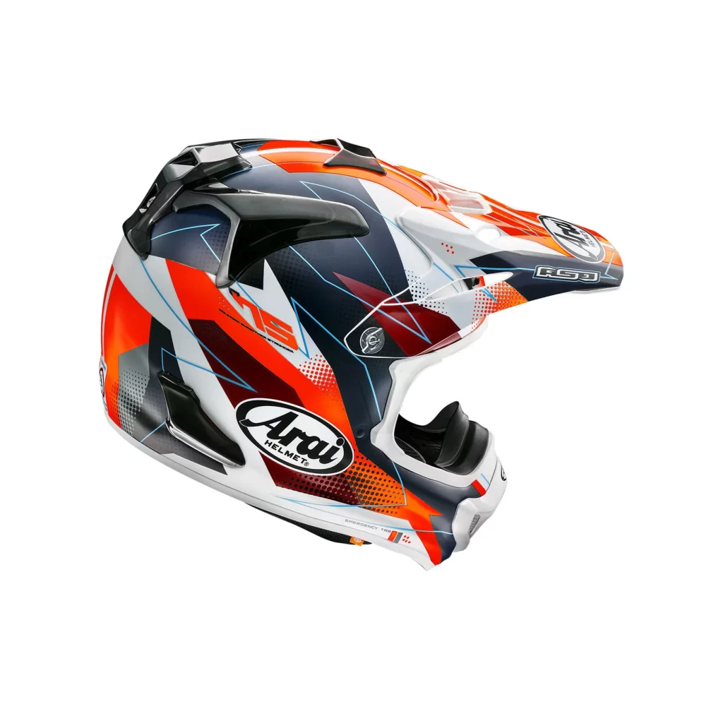 Arai VX Pro4 Resolute Red Alternate View