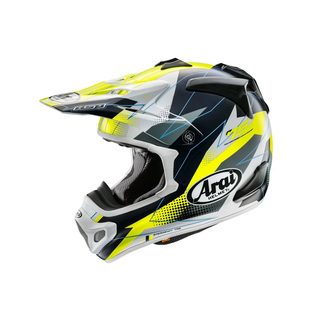 Arai VX Pro4 Resolute Yellow Helmet