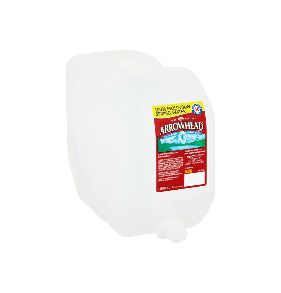 Arrowhead Gallon Water Jugs Pair