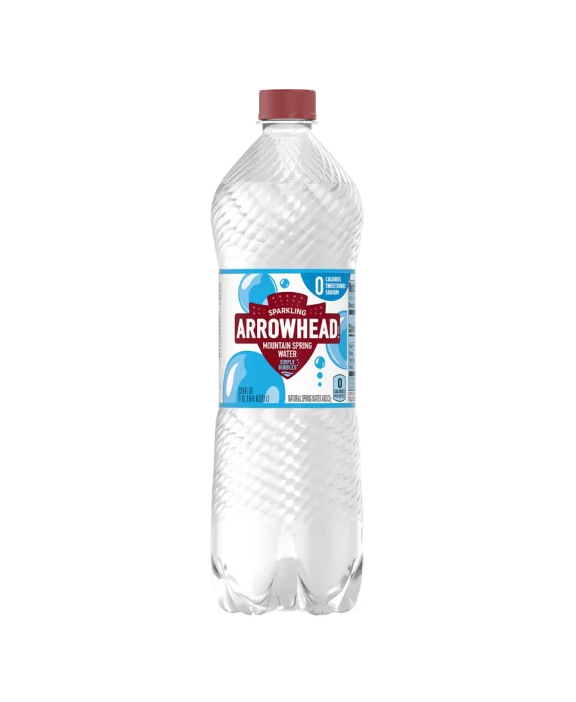 Arrowhead Sparkling Water Bottle