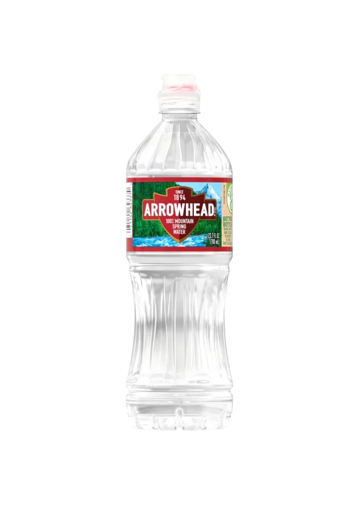Arrowhead Spring Water Bottle Front
