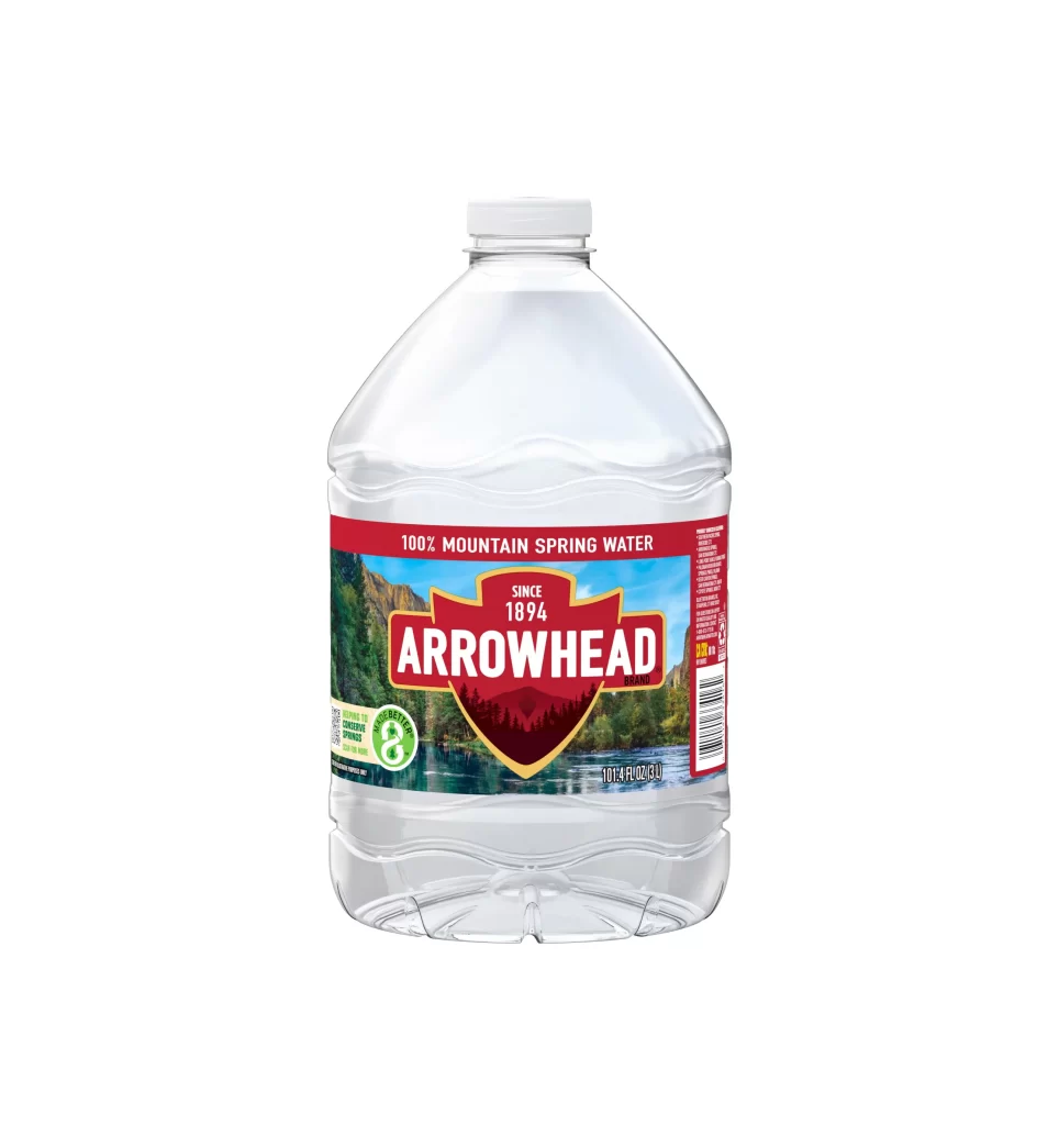 Arrowhead Three Liter Water Bottle