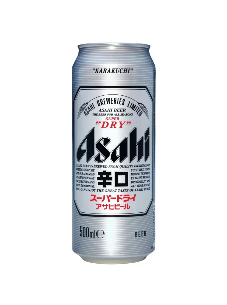 Asahi Karakuchi Dry Beer Can