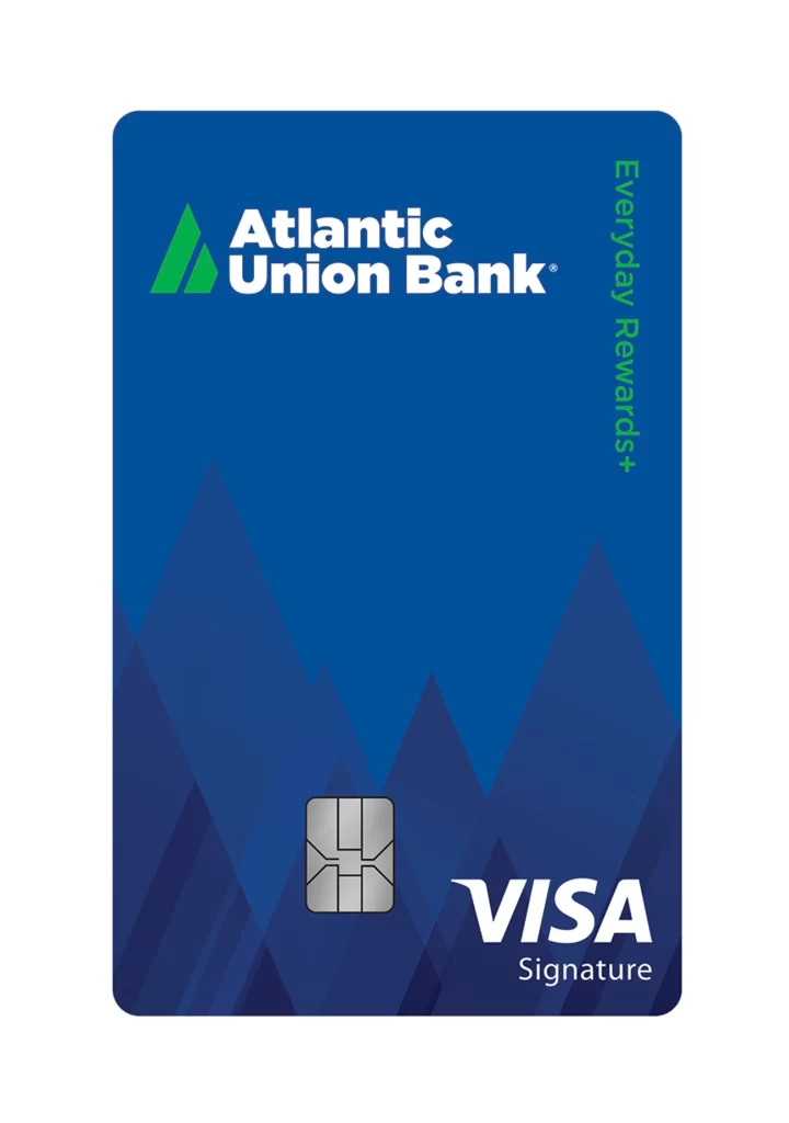 Atlantic Union Bank Everyday Rewards Credit Card Visa