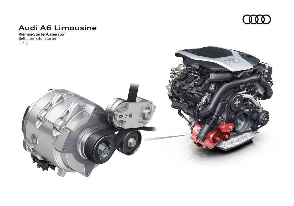 Audi A6 Engine Components Diagram