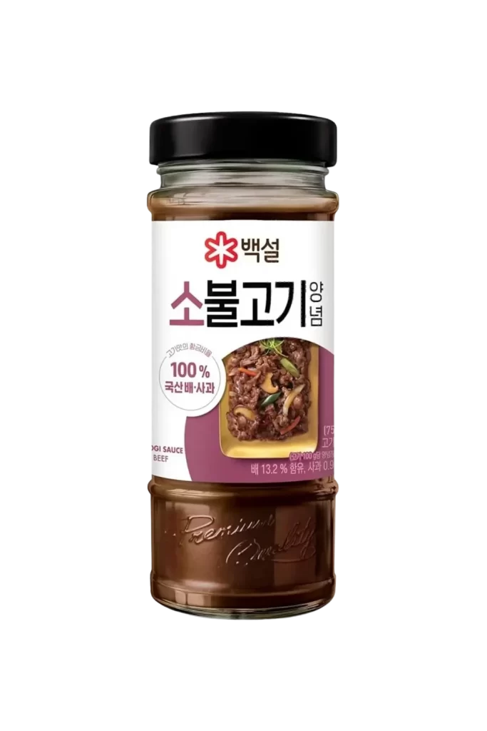Beksul Beef Bulgogi Sauce Packaging
