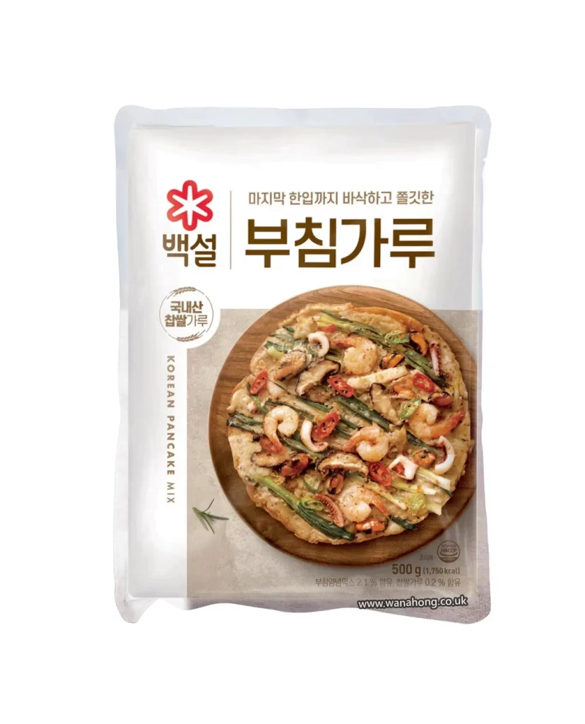 Beksul Korean Pancake Mix Packaging