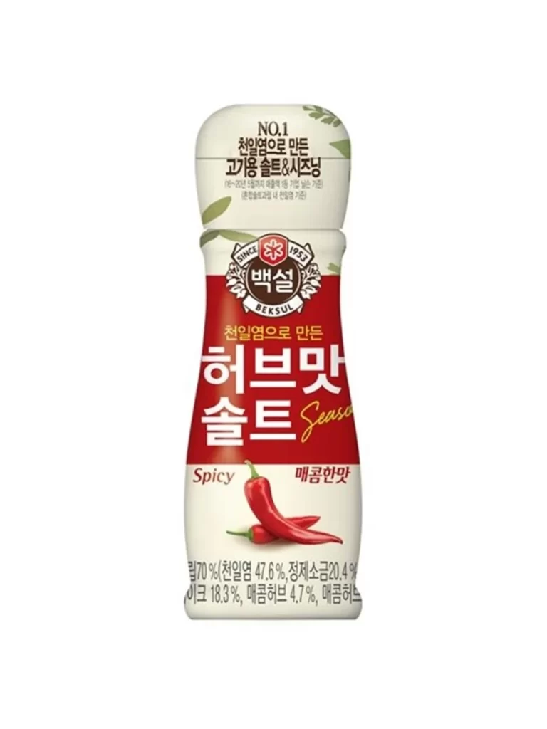 Beksul Spicy Herb Salt Packaging
