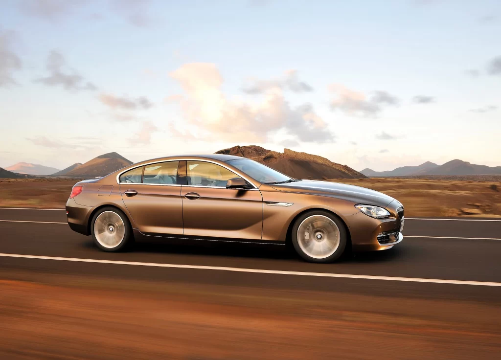 BMW 6 Series Gran Coupe Side Profile