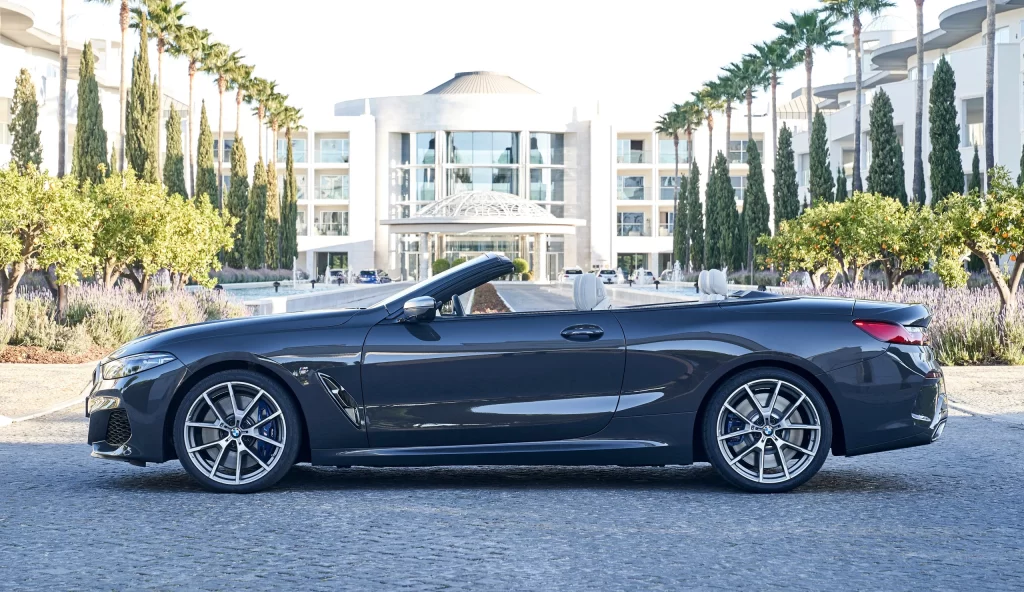 BMW M850i Convertible Side Profile