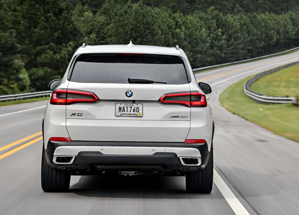 BMW X5 xDrive50i Rear View