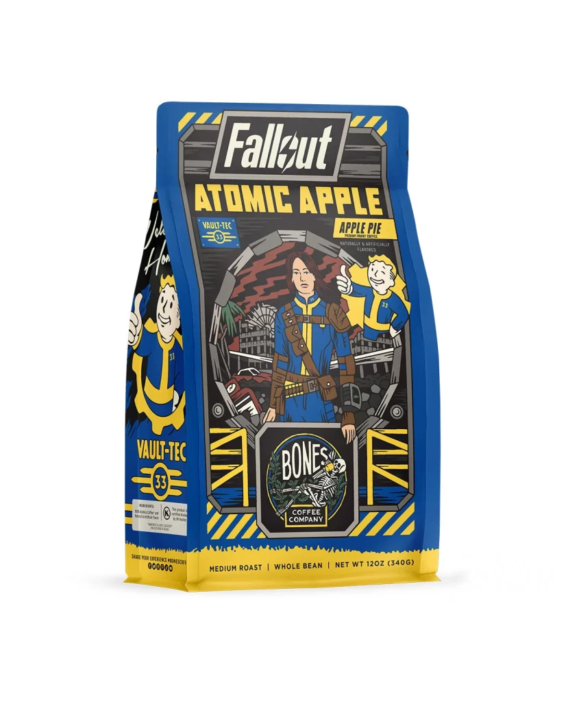 Bones Coffee Atomic Apple Coffee Bag Packaging