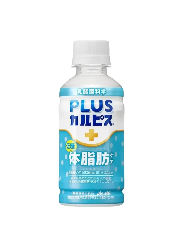 Calpis Plus Probiotic Drink Bottle Packaging