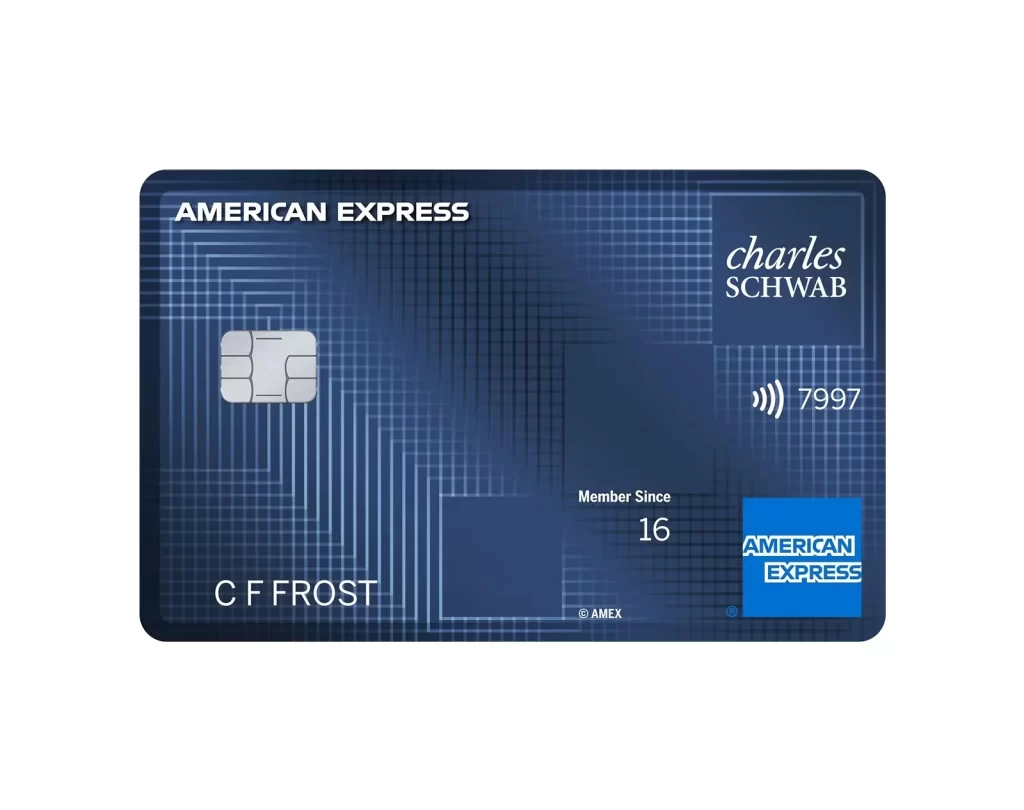 Charles Schwab American Express Investor Credit Card