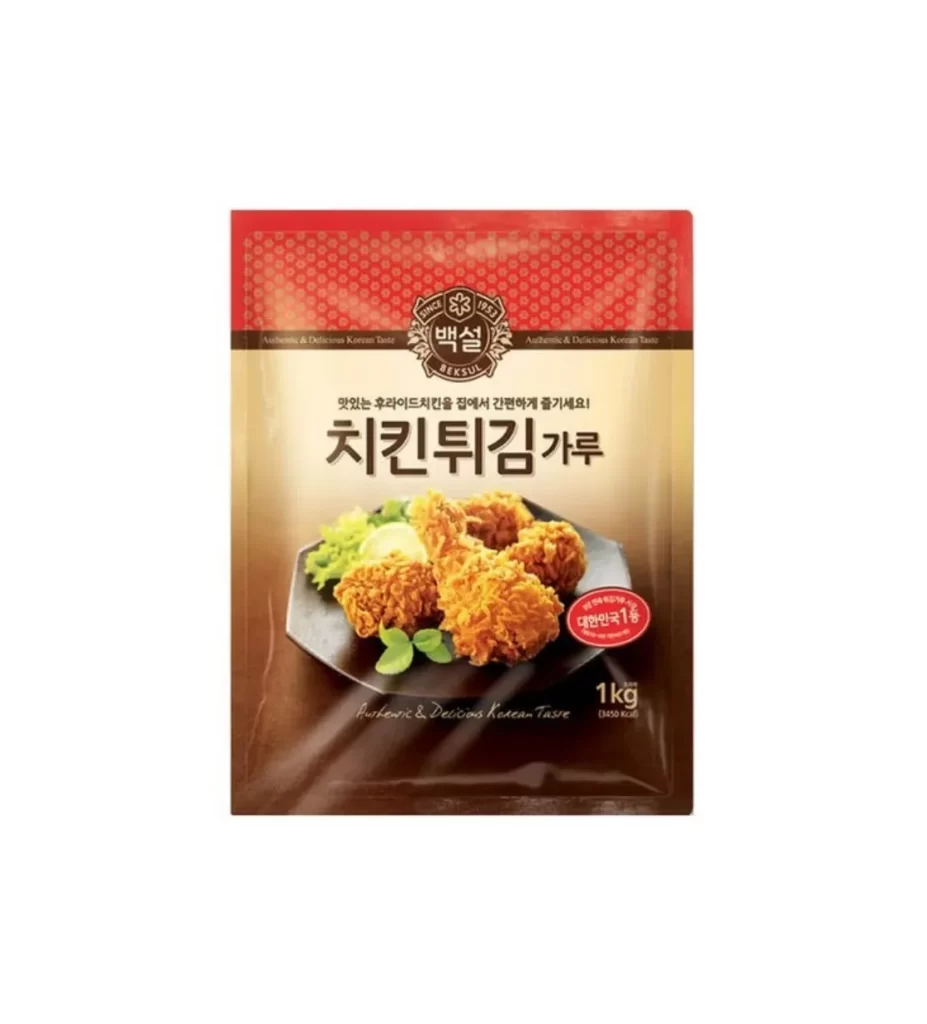 CJ Beksul Chicken Fry Mix Packaging