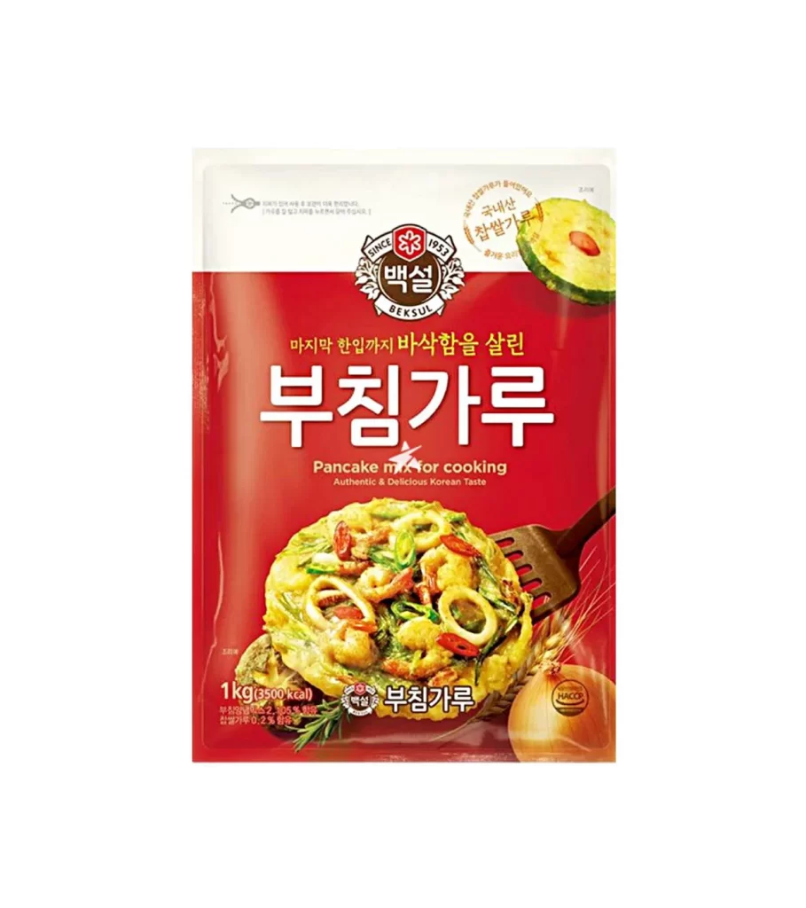 CJ Beksul Pancake Mix Packaging