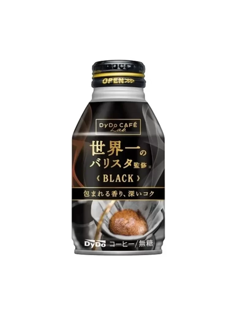 Dydo World Best Series Black Coffee Bottle Packaging