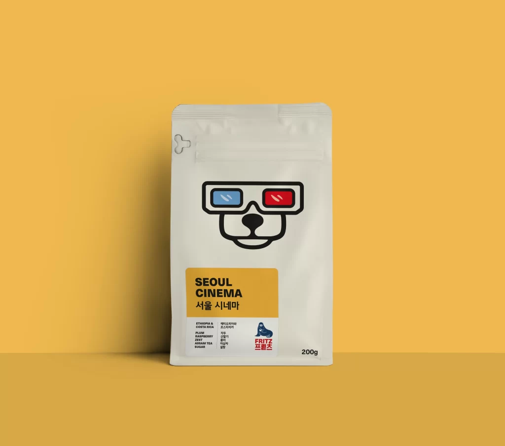 Fritz Coffee Seoul Cinema Packaging
